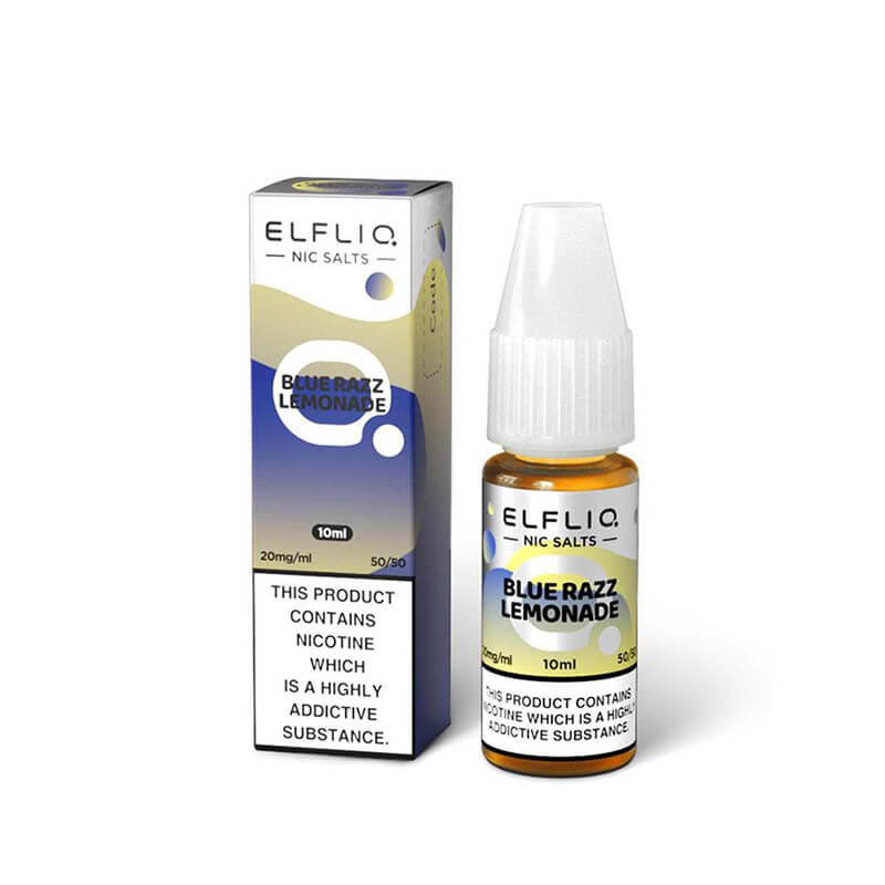 Elf Bar ElfLiq Blue Razz Lemonade Nic Salt E-Liquid