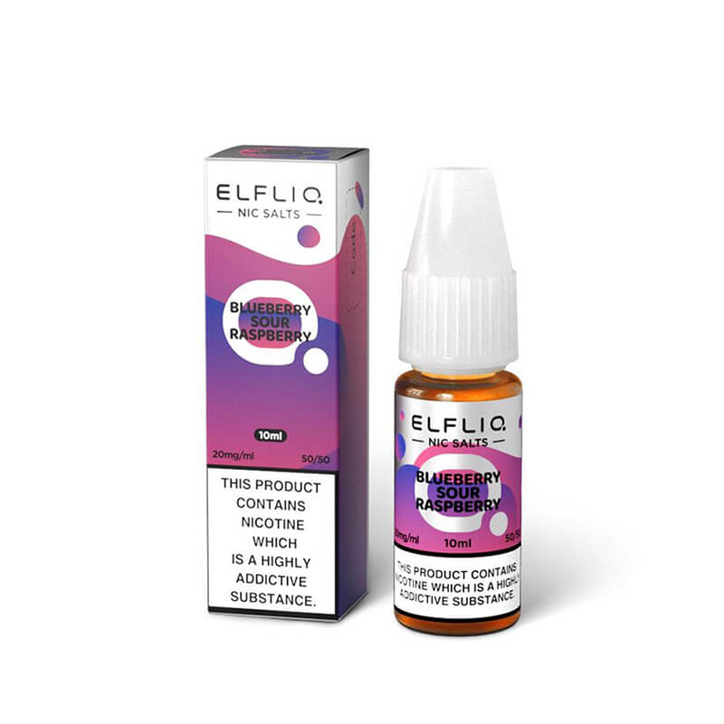 Elf Bar ElfLiq Blueberry Sour Raspberry Nic Salt E-Liquid