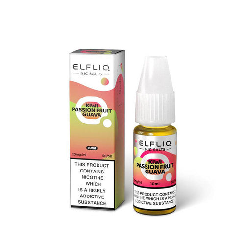 Elf Bar ElfLiq Kiwi Passionfruit Guava Nic Salt E-Liquid