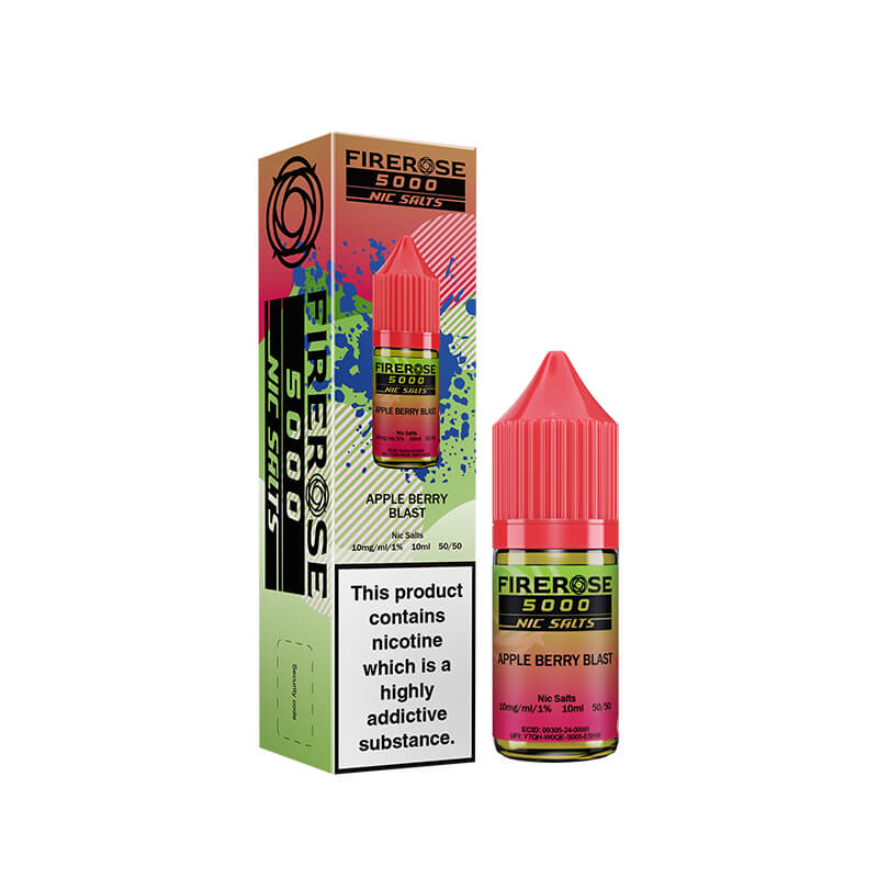 Elux Firerose 5000 Apple Berry Blast 10ml Nic Salt E-Liquid