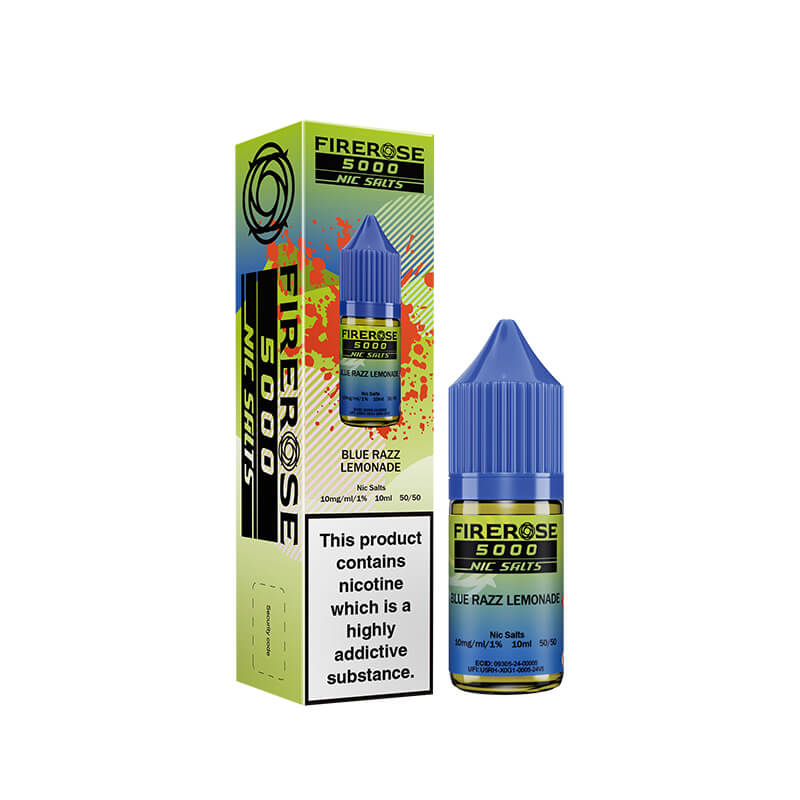 Elux Firerose 5000 Blue Razz Lemonade 10ml Nic Salt E-Liquid