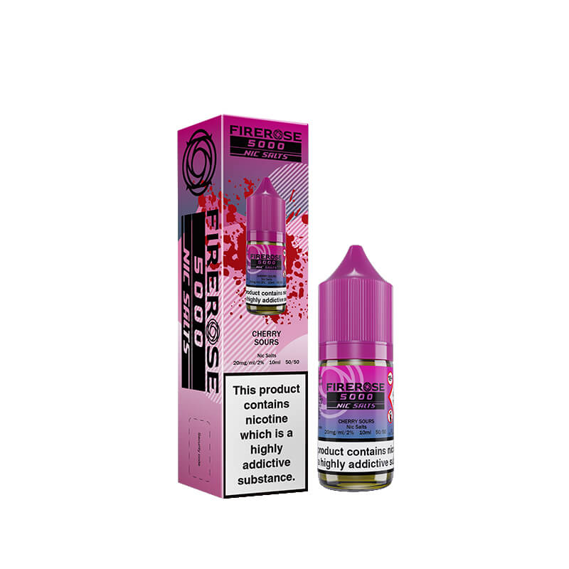 Elux Firerose 5000 Cherry Sours 10ml Nic Salt E-Liquid