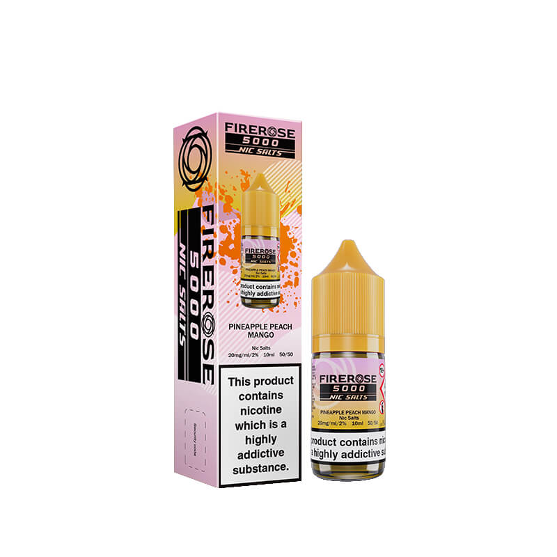 Elux Firerose 5000 Pineapple Peach Mango 10ml Nic Salt E-Liquid