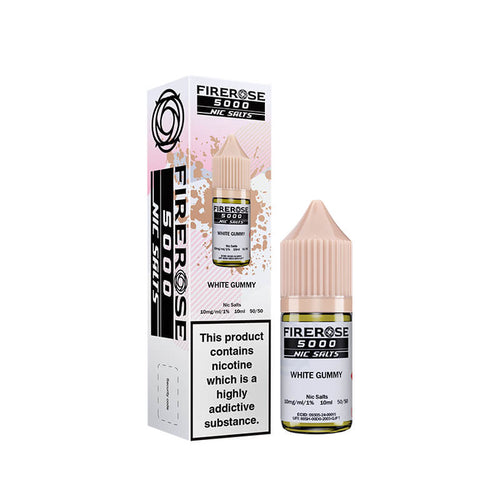 Elux Firerose 5000 White Gummy 10ml Nic Salt E-Liquid