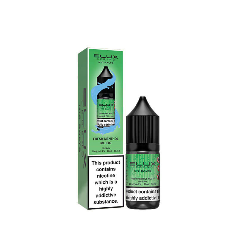 Elux Legend Fresh Menthol Mojito Nic salt  E-Liquid 10ml