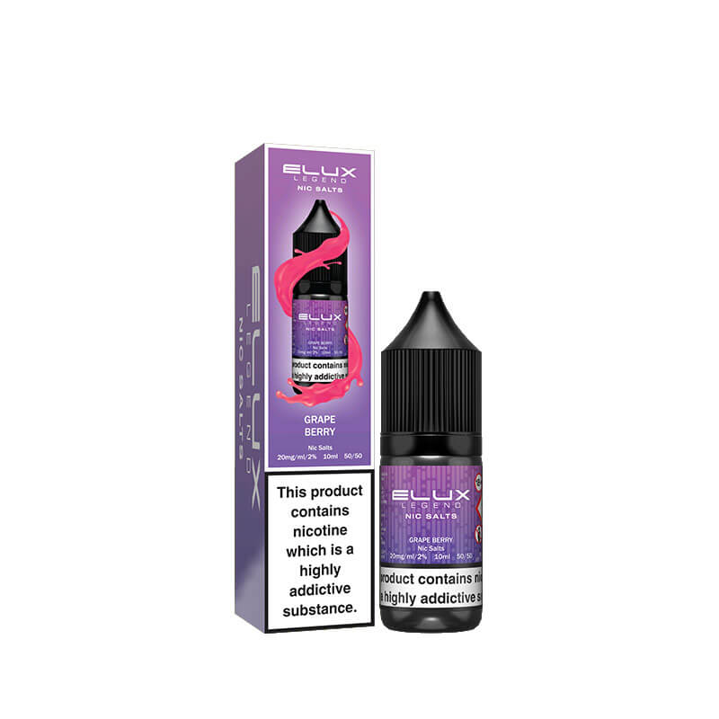 Elux Legend Grape Berry Nic salt  E-Liquid 10ml