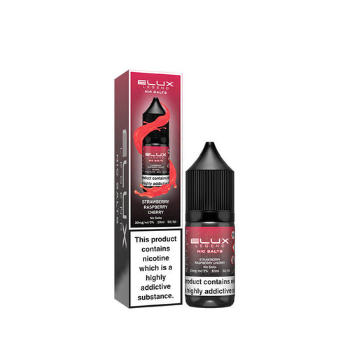 Elux Legend Strawberry Raspberry Cherry Nic salt  E-Liquid 10ml