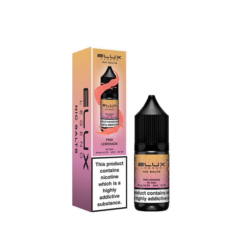 Elux Legend Pink Lemonade Nic salt  E-Liquid 10ml