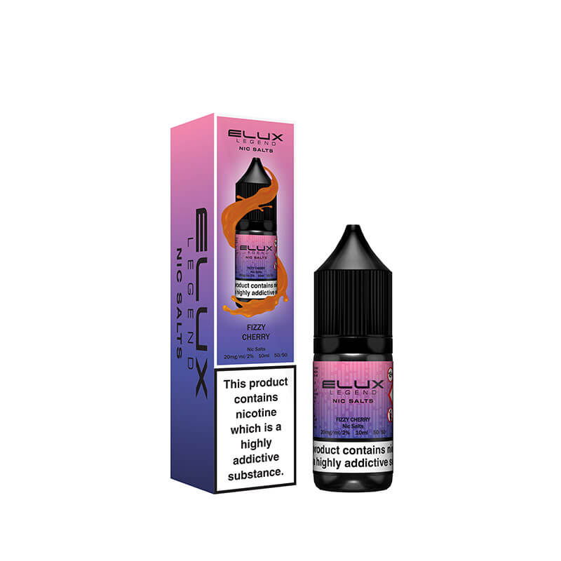 Elux Legend Fizzy Cherry Nic salt  E-Liquid 10ml