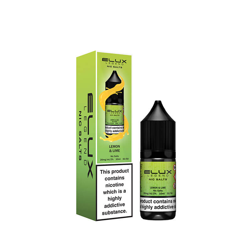 Elux Legend Lemon & Lime Nic salt  E-Liquid 10ml