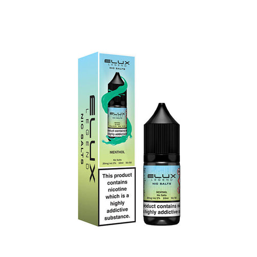 Elux Legend Menthol Nic salt  E-Liquid 10ml