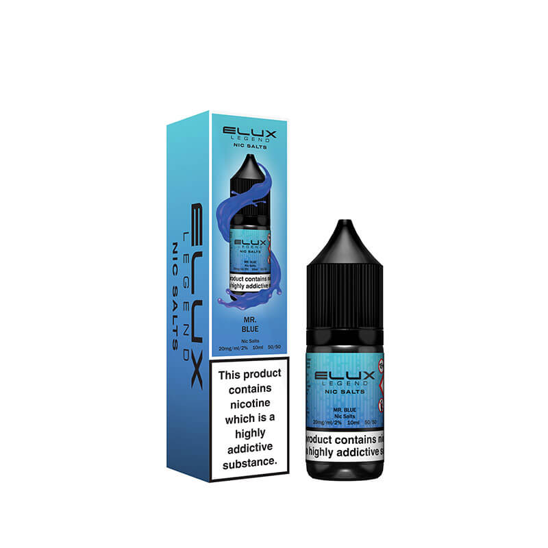 Elux Legend Mr Blue Nic salt  E-Liquid 10ml