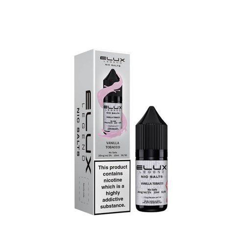 Elux Legend Vanilla Tobacco Nic Salt  E-Liquid 10ml