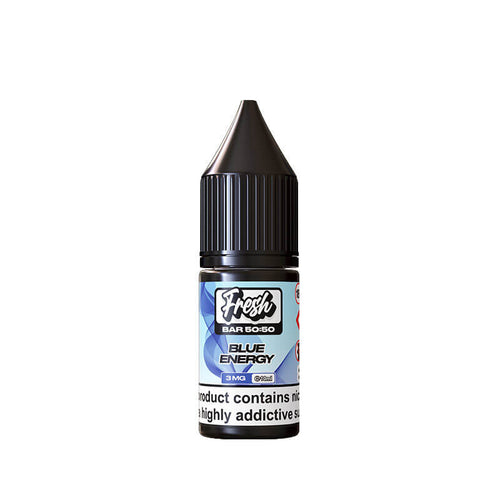 Fresh Bar 50/50 Blue Energy 10ml E-Liquid By Pukka Juice