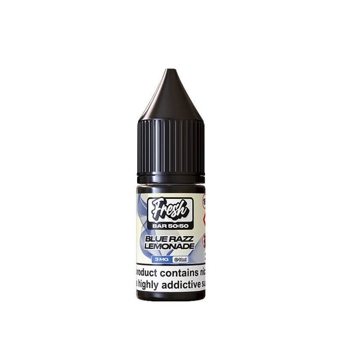 Fresh Bar 50/50 Blue Razz Lemonade 10ml E-Liquid By Pukka Juice