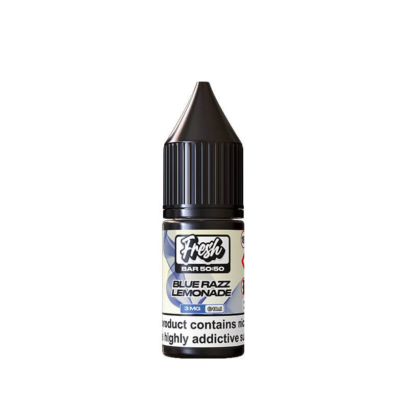 Fresh Bar 50/50 Blue Razz Lemonade 10ml E-Liquid By Pukka Juice