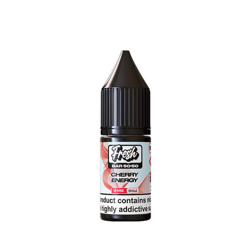 Fresh Bar 50/50 Cherry Energy 10ml E-Liquid By Pukka Juice