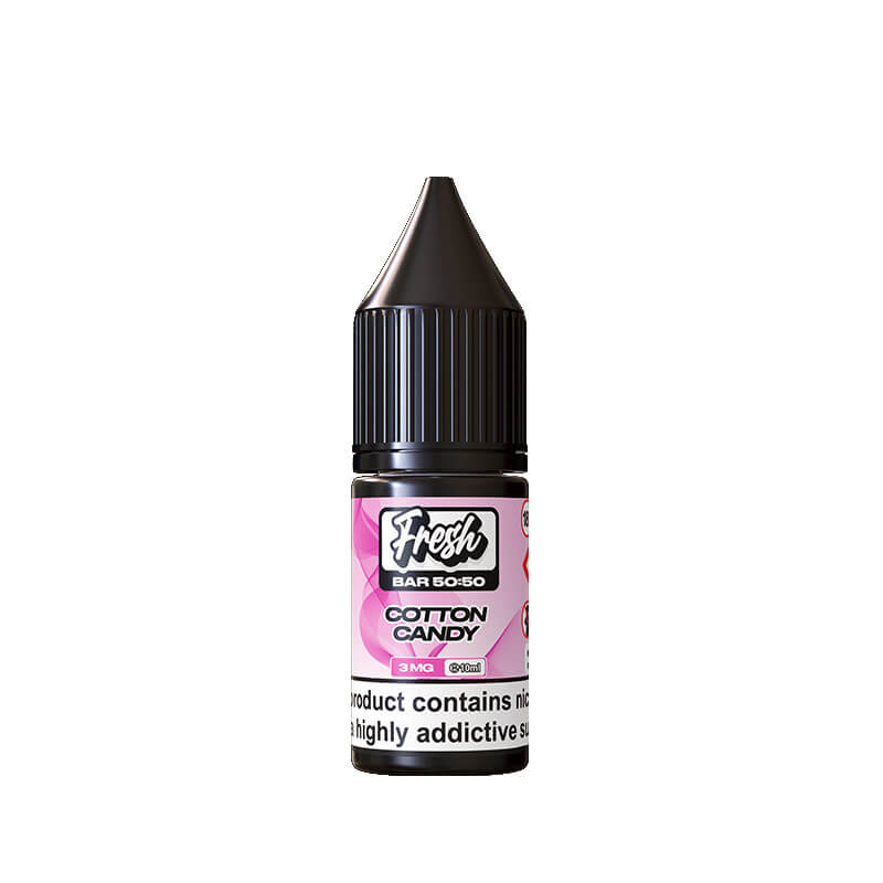 Fresh Bar 50/50 Cotton Candy 10ml E-Liquid By Pukka Juice