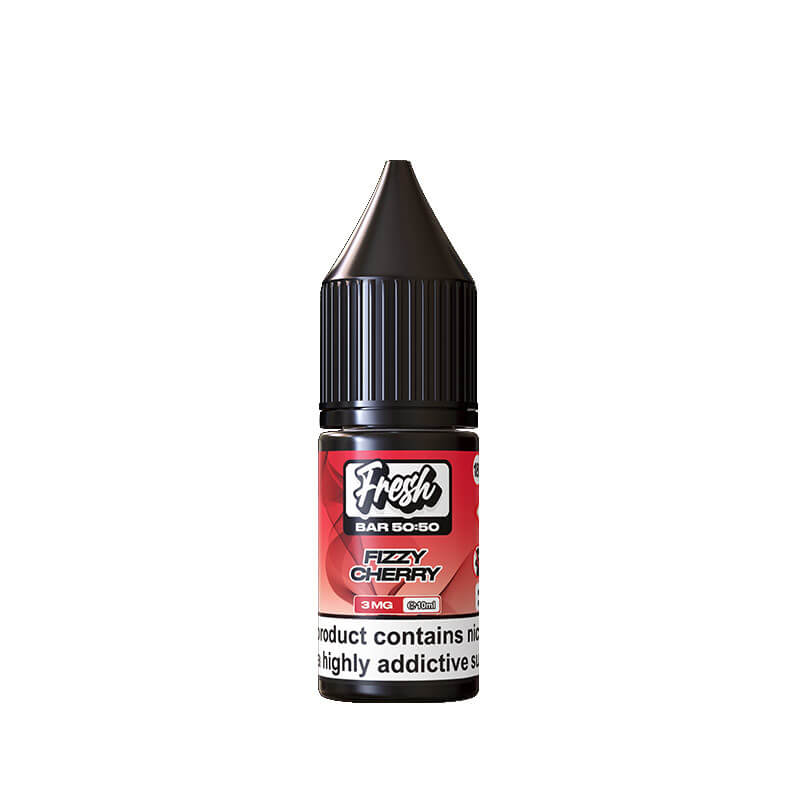 Fresh Bar 50/50 Fizzy Cherry 10ml E-Liquid By Pukka Juice