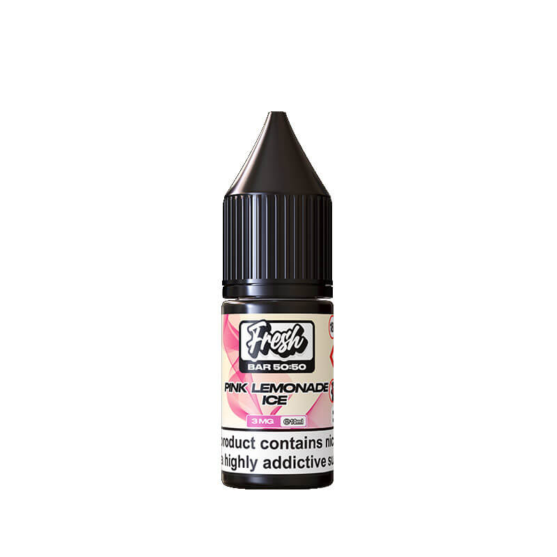 Fresh Bar 50/50 Pink Lemonade Ice 10ml E-Liquid By Pukka Juice