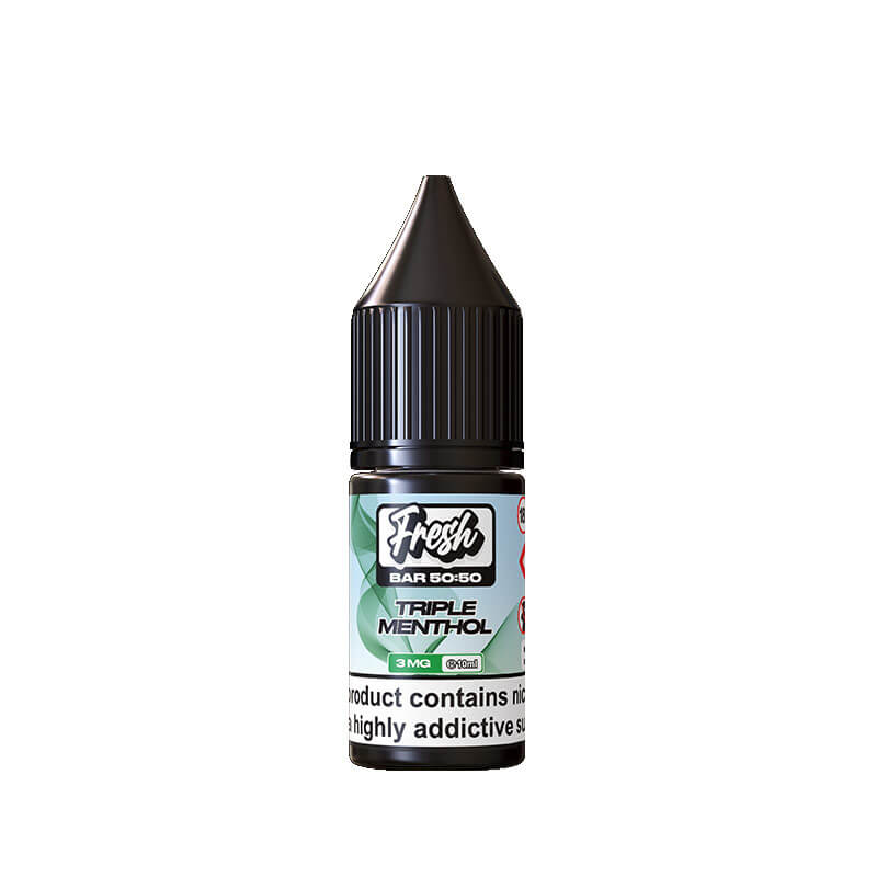 Fresh Bar 50/50 Triple Menthol 10ml E-Liquid By Pukka Juice