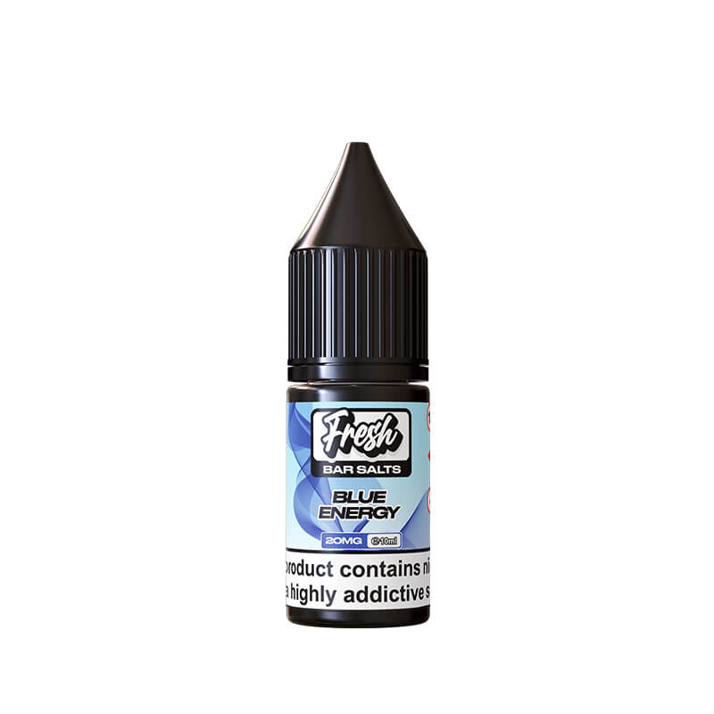 Fresh Bar Salts Blue Energy 10ml Nic Salt E-Liquid By Pukka Juice