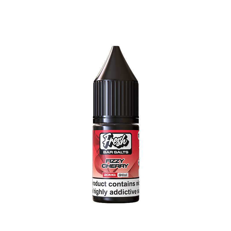 Fresh Bar Salts Fizzy Cherry 10ml Nic Salt E-Liquid By Pukka Juice