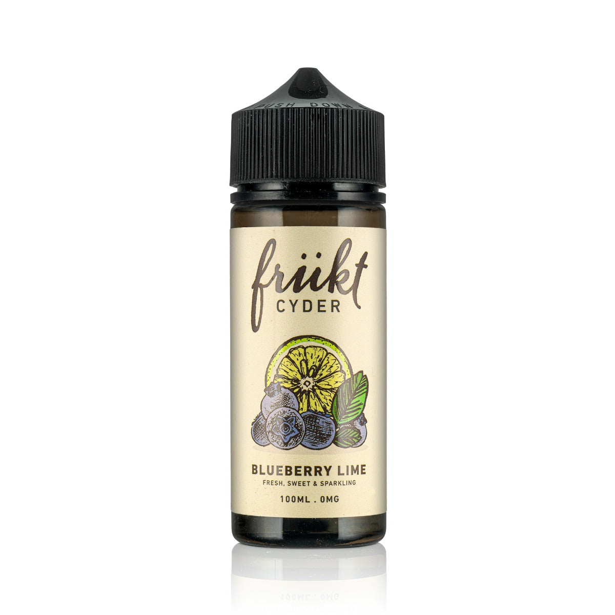 Frukt Cyder Blueberry & Lime 100ml E-liquid