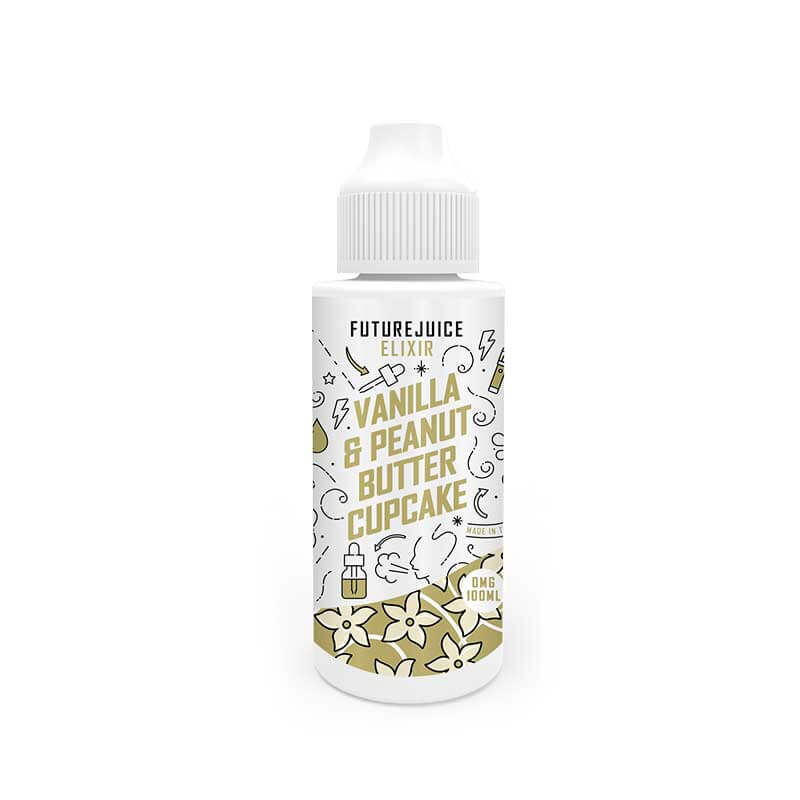Future Juice Vanilla Peanut Butter Cupcake Shorfill 100ml E-Liquid