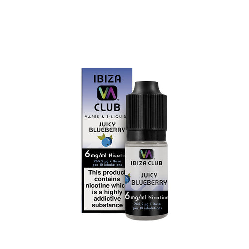 Ibiza Club Juice Blueberry 50/50 E-liquid