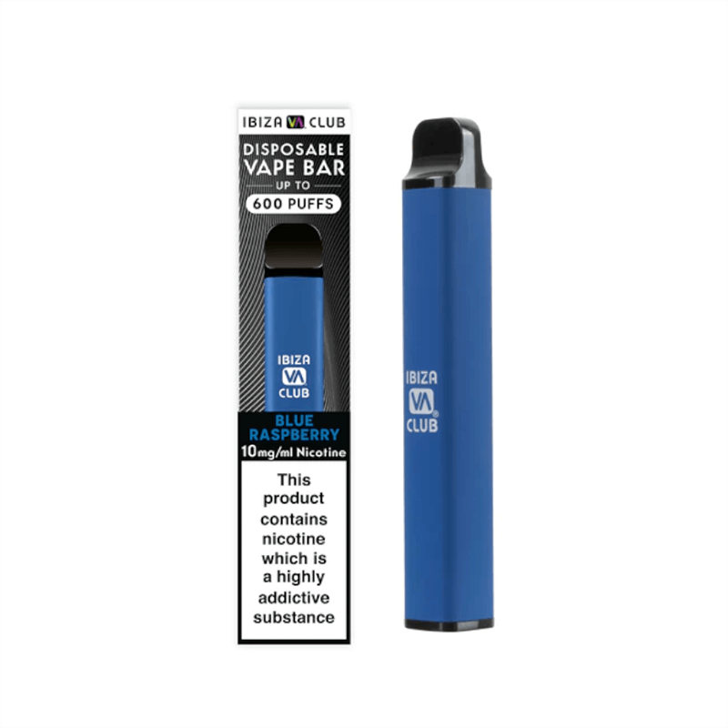 Ibiza Club Disposable Vape Bar Blue Raspberry 10mg