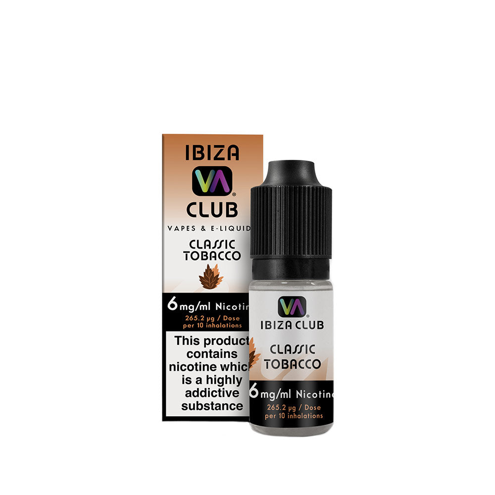 Ibiza Club Classic Tobacco 50/50 E-liquid