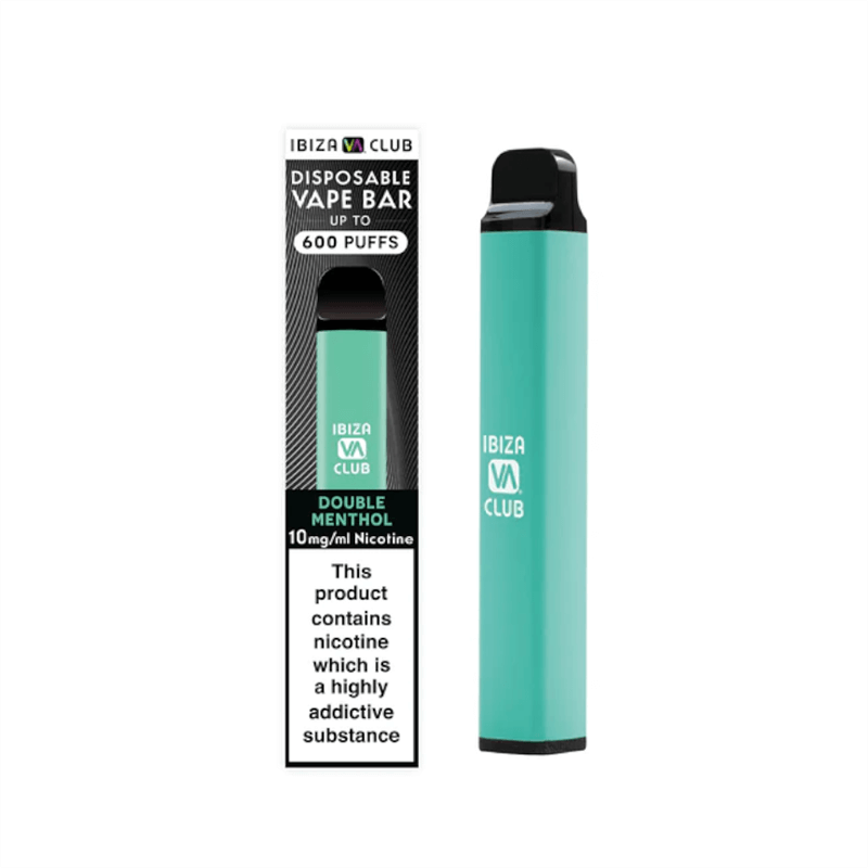 Ibiza Club Disposable Vape Bar Double Menthol 10mg