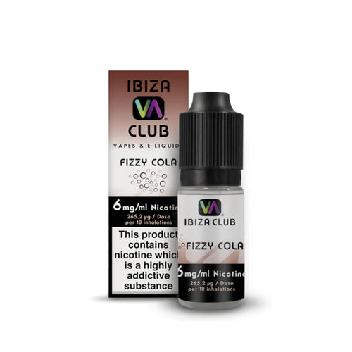 Ibiza Club Fizzy Cola 50/50  E-Liquid-6mg