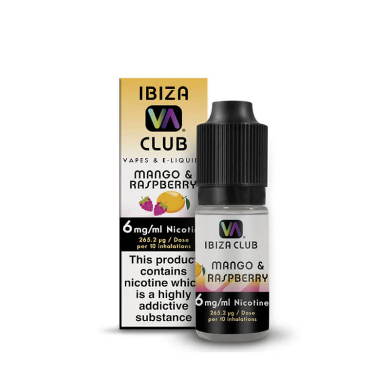 Ibiza Club Mango & Raspberry 50/50  E-Liquid