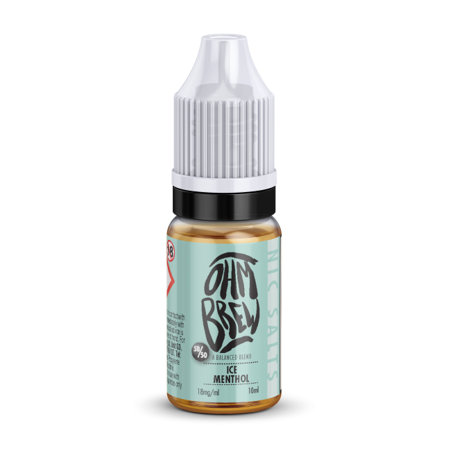 Ohm Brew Ice Menthol 50/50 Nic Salt E-Liquid