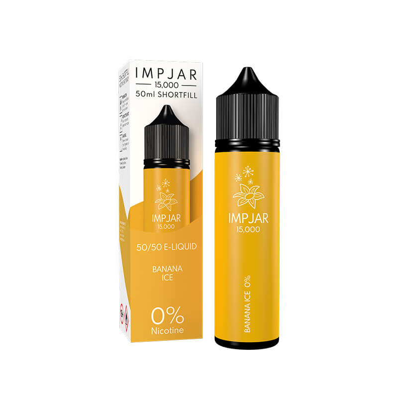 Imp Jar Banana Ice 50ml Shortfill E-Liquid