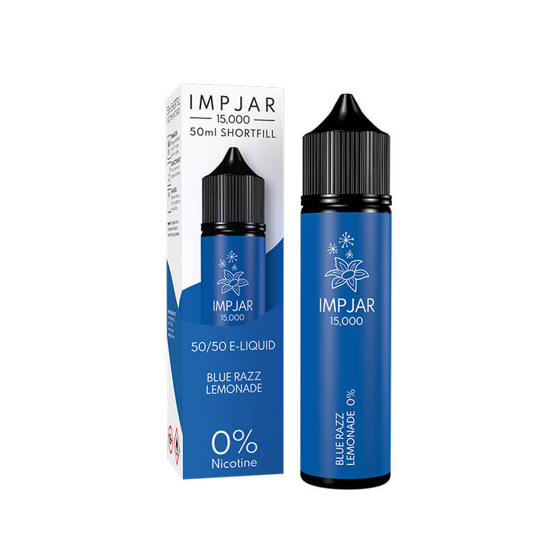 Imp Jar Blue Razz Lemonade 50ml Shortfill E-Liquid