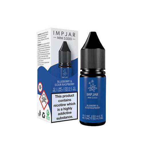 Imp Jar Blueberry Sour Raspberry 10ml Nic Salt E-Liquid