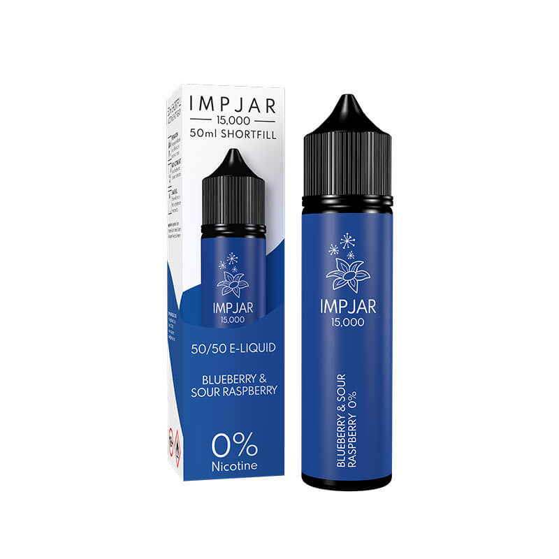 Imp Jar Blueberry Sour Raspberry 50ml Shortfill E-Liquid