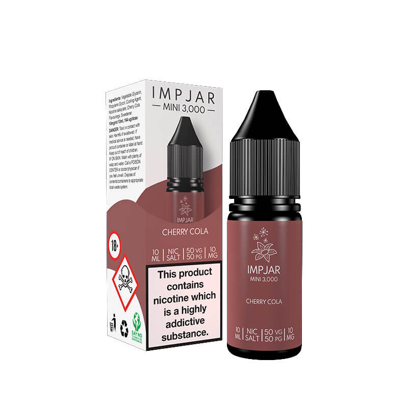 Imp Jar Cherry Cola 10ml Nic Salt E-Liquid