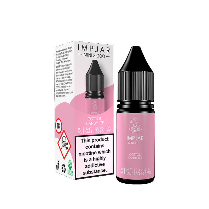 Imp Jar Cotton Candy Ice 10ml Nic Salt E-Liquid