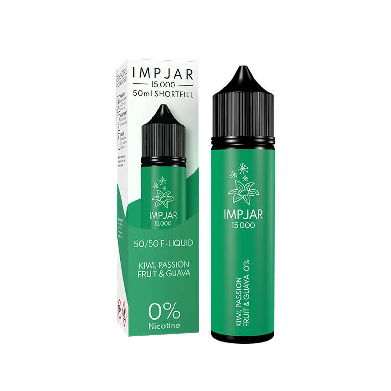 Imp Jar Kiwi Passionfruit & Guava 50ml Shortfill E-Liquid