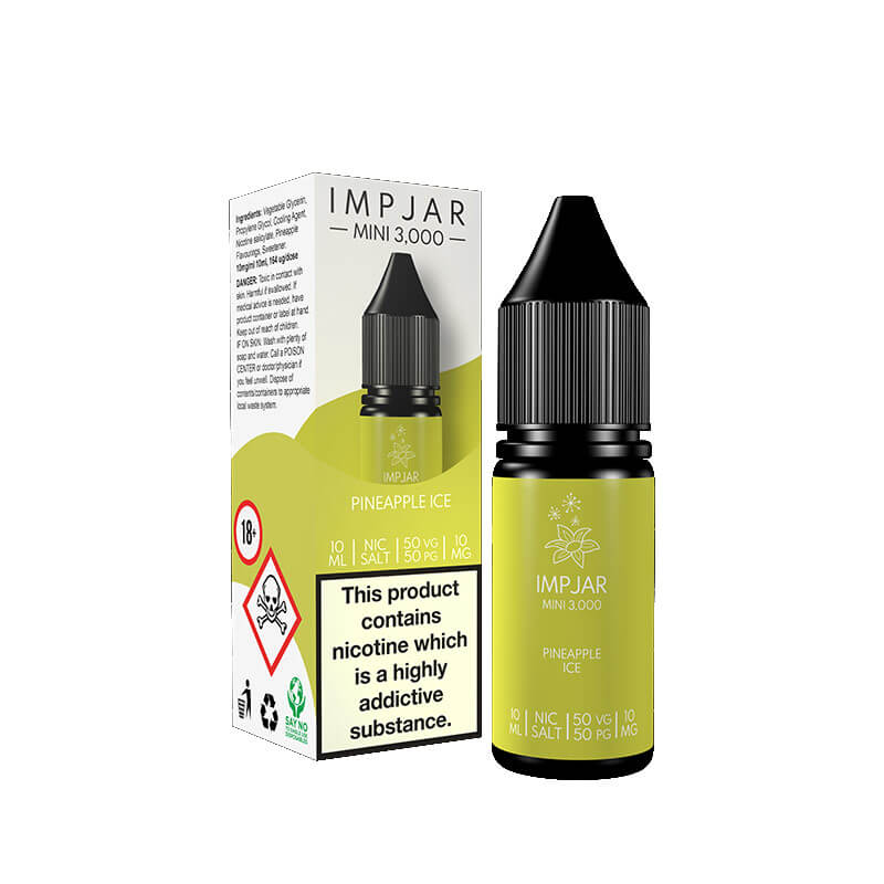 Imp Jar Pineapple Ice 10ml Nic Salt E-Liquid