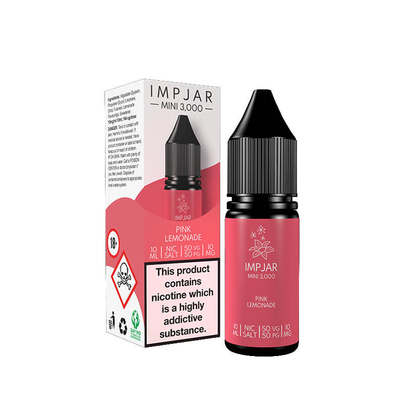 Imp Jar Pink Lemonade 10ml Nic Salt E-Liquid