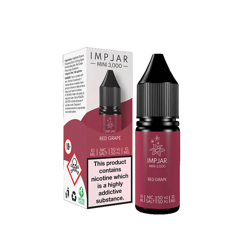 Imp Jar Red Grape 10ml Nic Salt E-Liquid