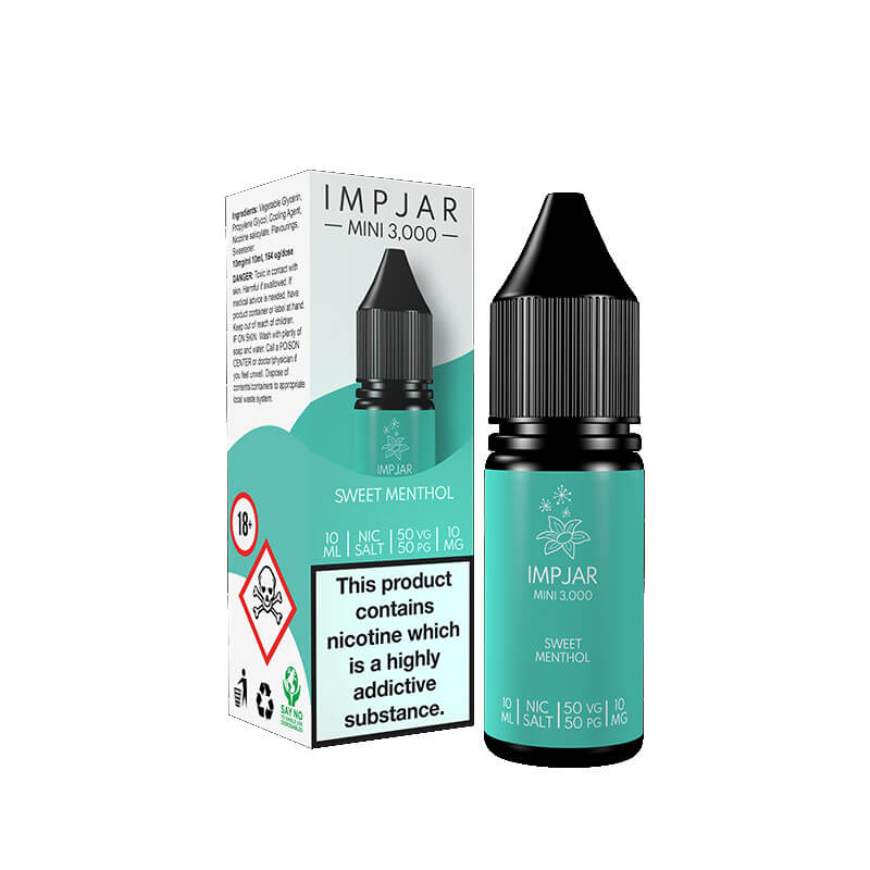 Imp Jar Sweet Menthol 10ml Nic Salt E-Liquid