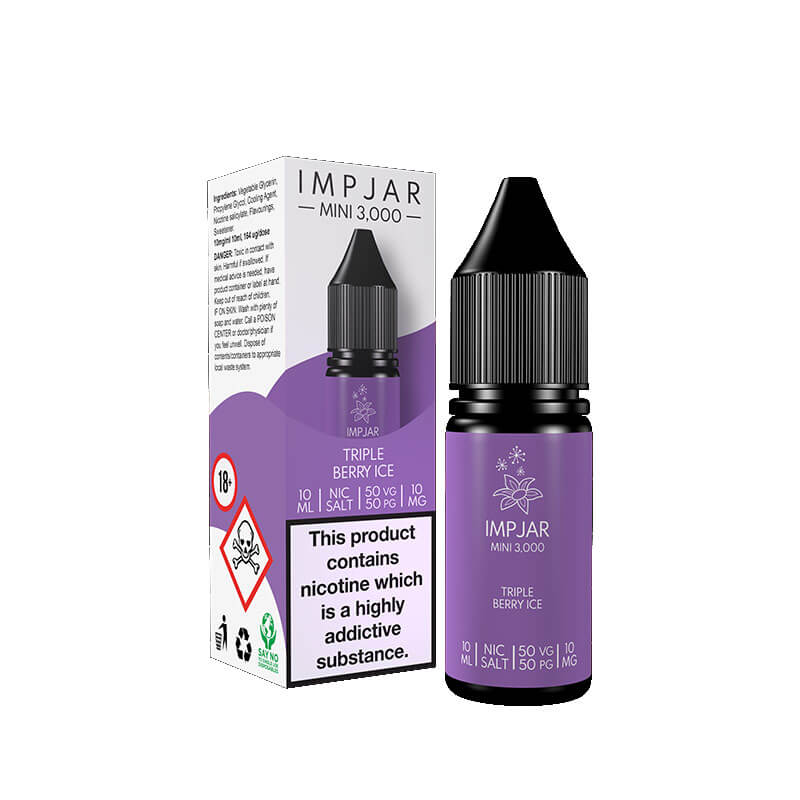 Imp Jar Triple Berry Ice 10ml Nic Salt E-Liquid