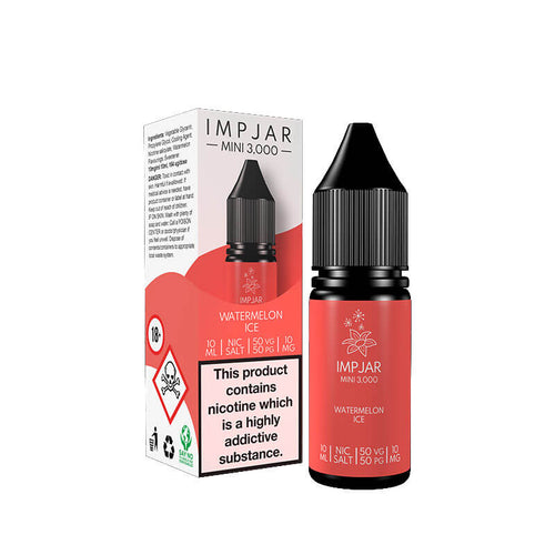 Imp Jar Watermelon Ice 10ml Nic Salt E-Liquid