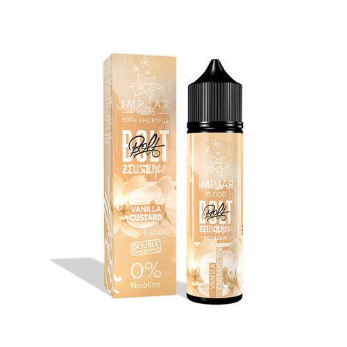 Imp Jar & Zeus Bolt Vanilla Custard 50ml Shortfill E-Liquid